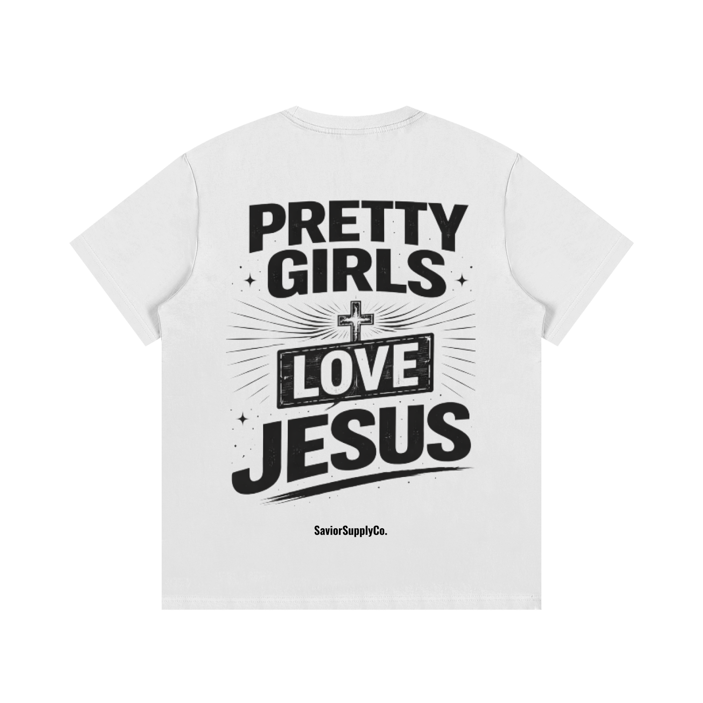 Essential Pretty Girls Love Jesus T-Shirt