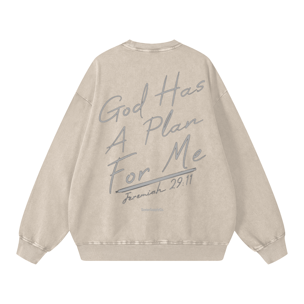 "Washed" Gods Plan Sweatshirt