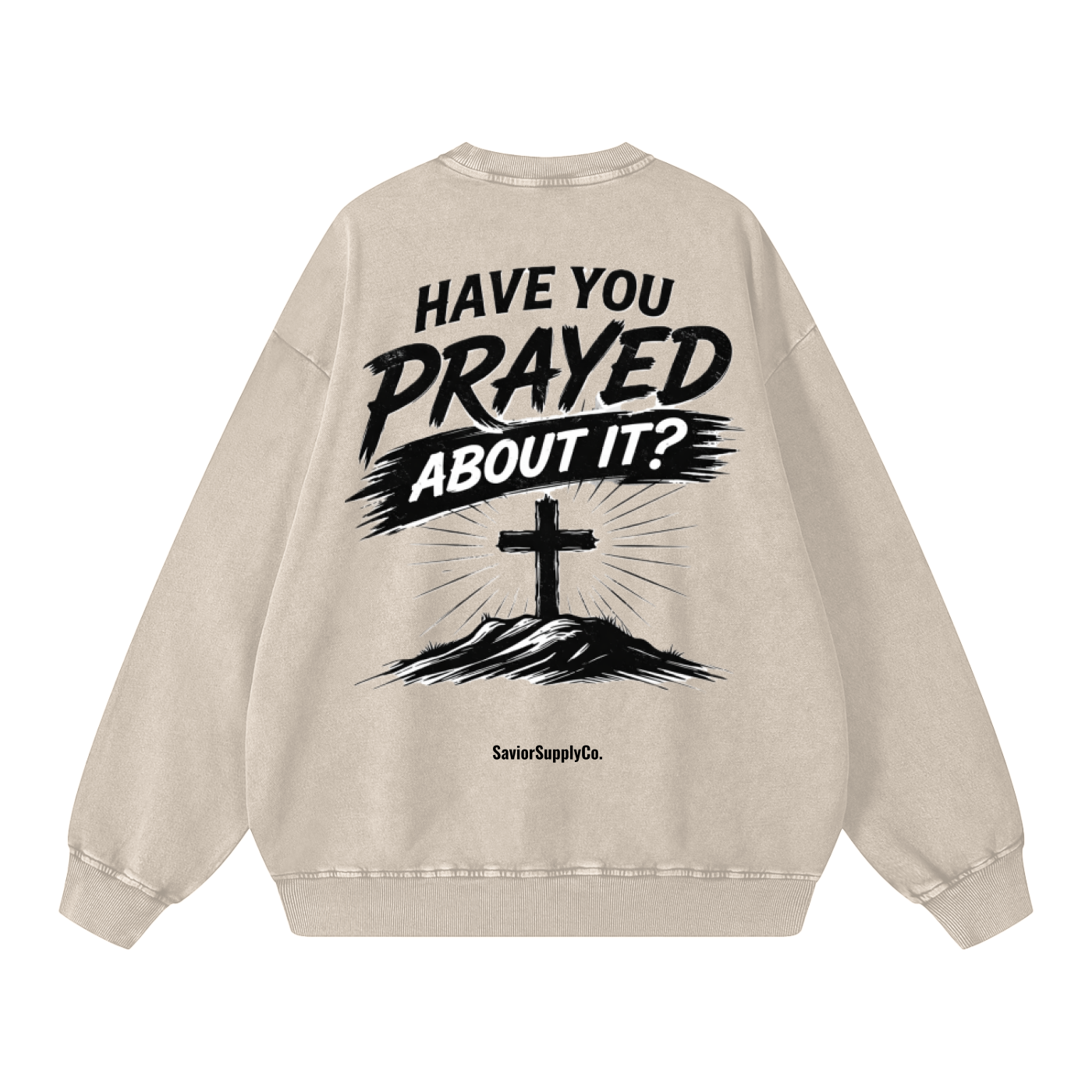Vintage Prayed About It Sweatshirt