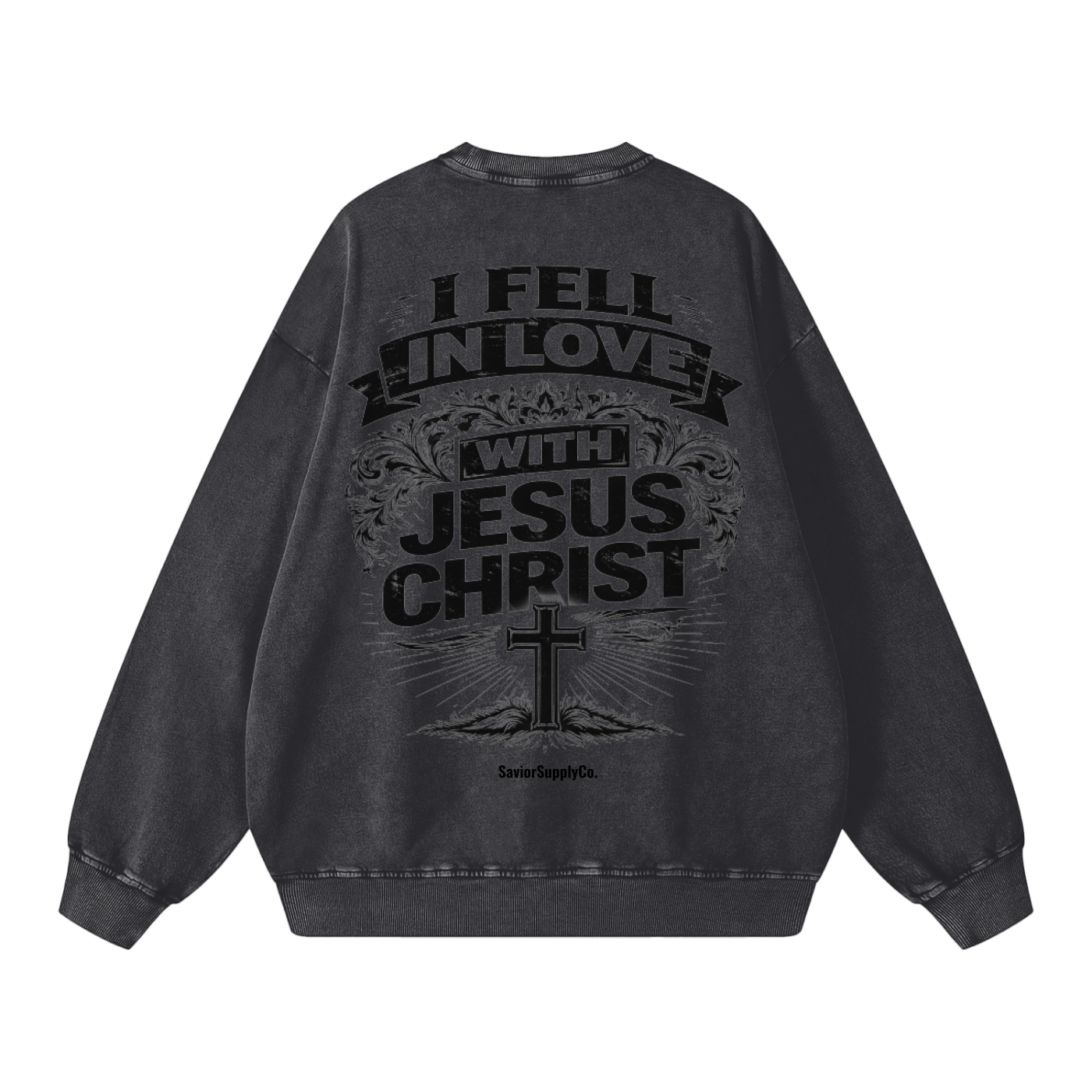 Vintage Fell In Love With Jesus Sweatshirt