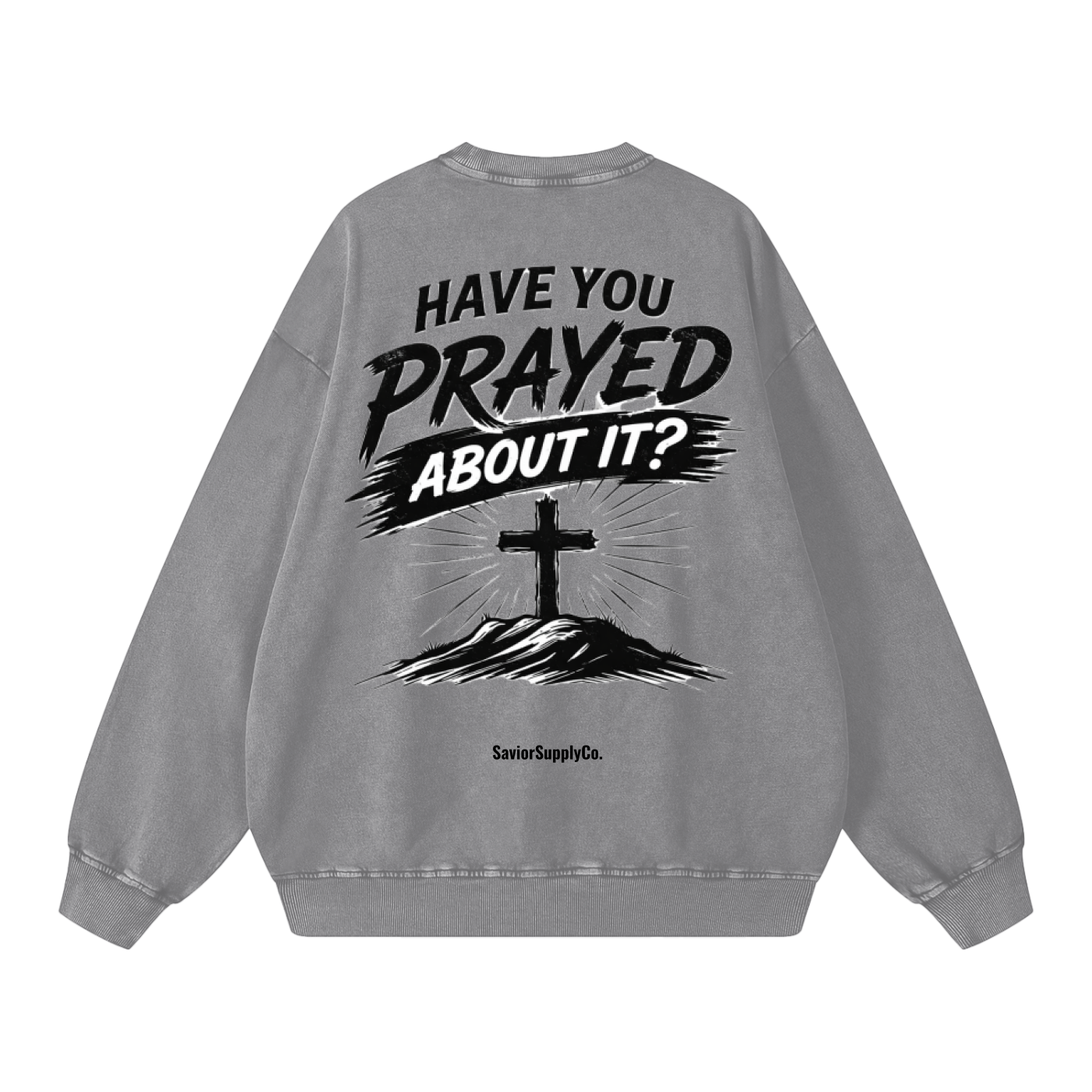 Vintage Prayed About It Sweatshirt