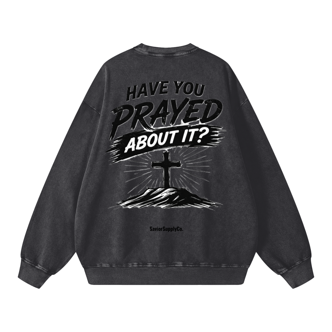 Vintage Prayed About It Sweatshirt