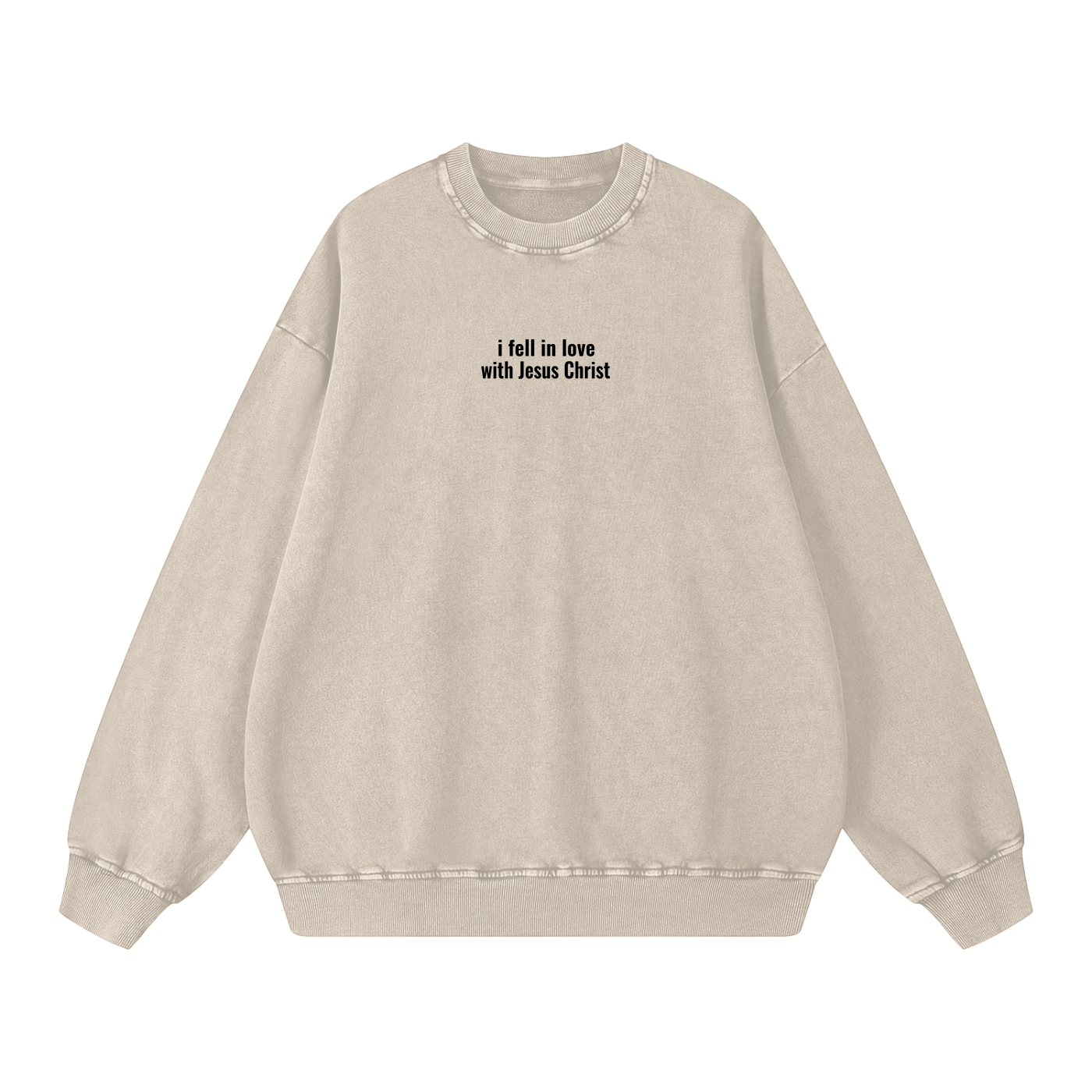 Vintage Fell In Love With Jesus Sweatshirt