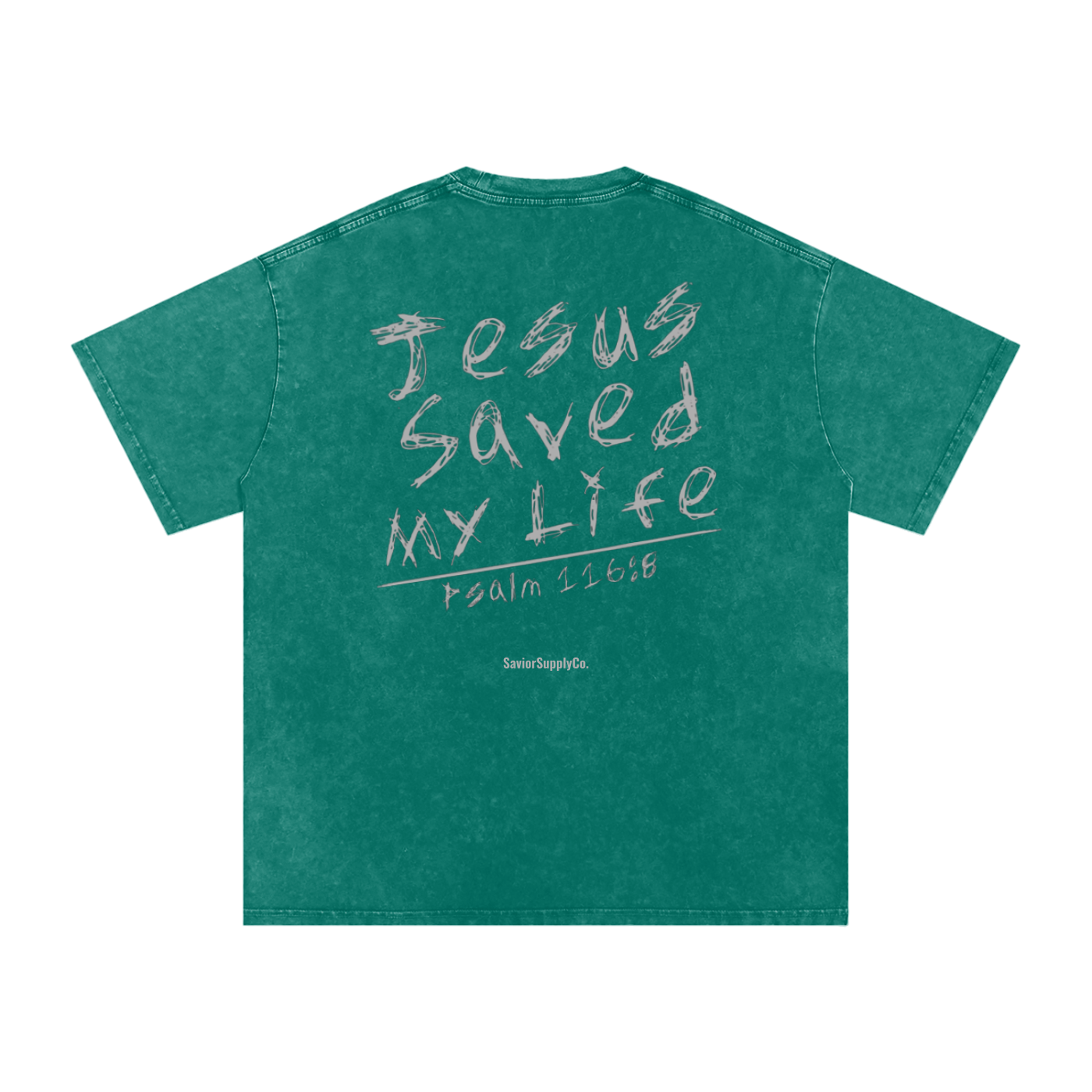 "Washed" Jesus Saved T-Shirt