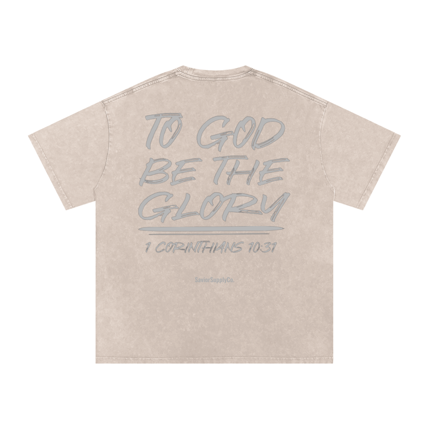 "Washed" Glory To God T-Shirt