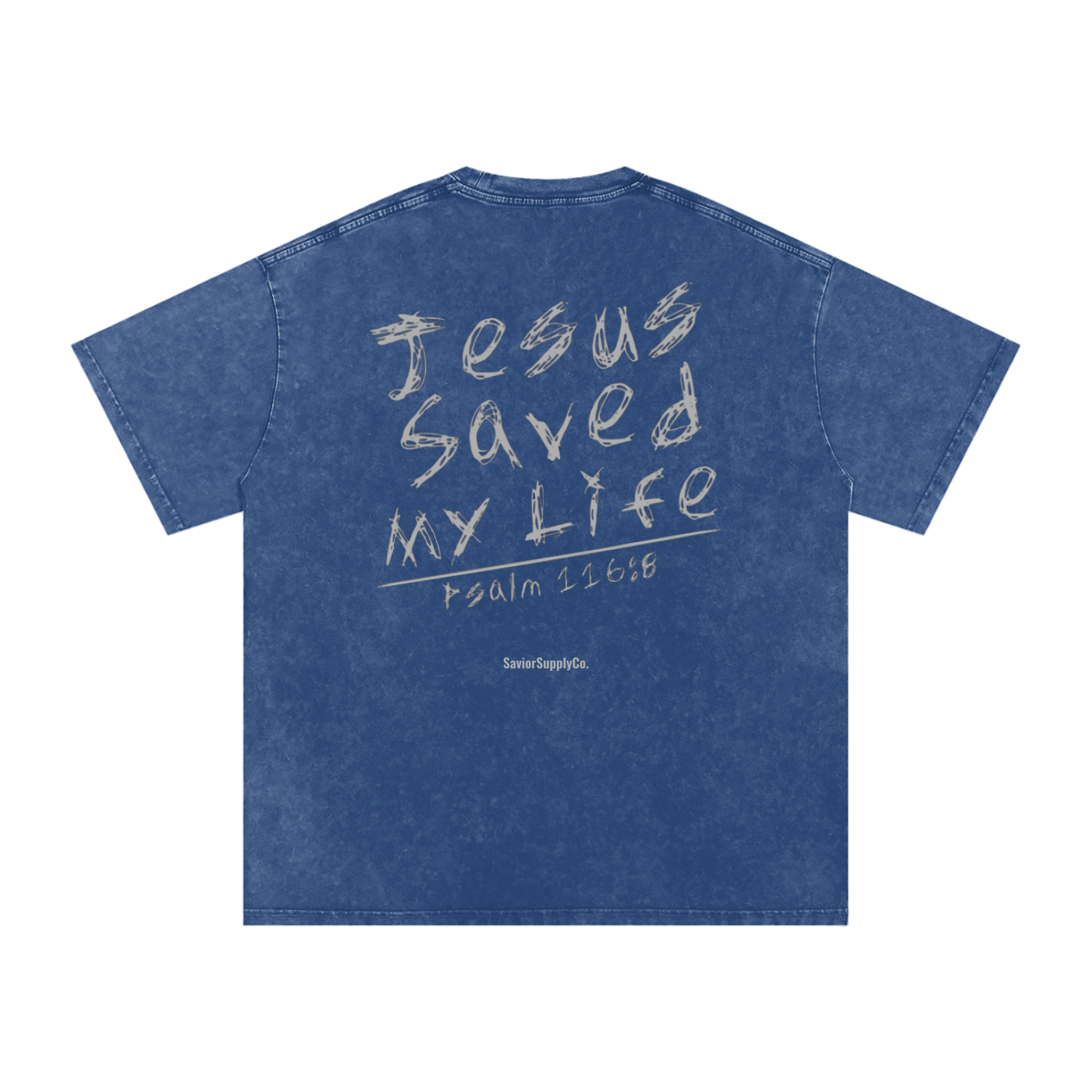 "Washed" Jesus Saved T-Shirt