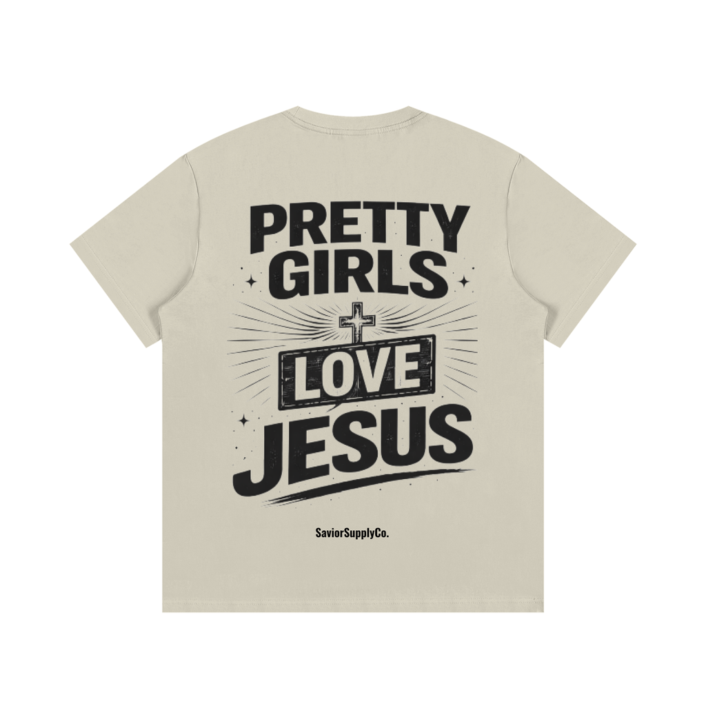 Essential Pretty Girls Love Jesus T-Shirt