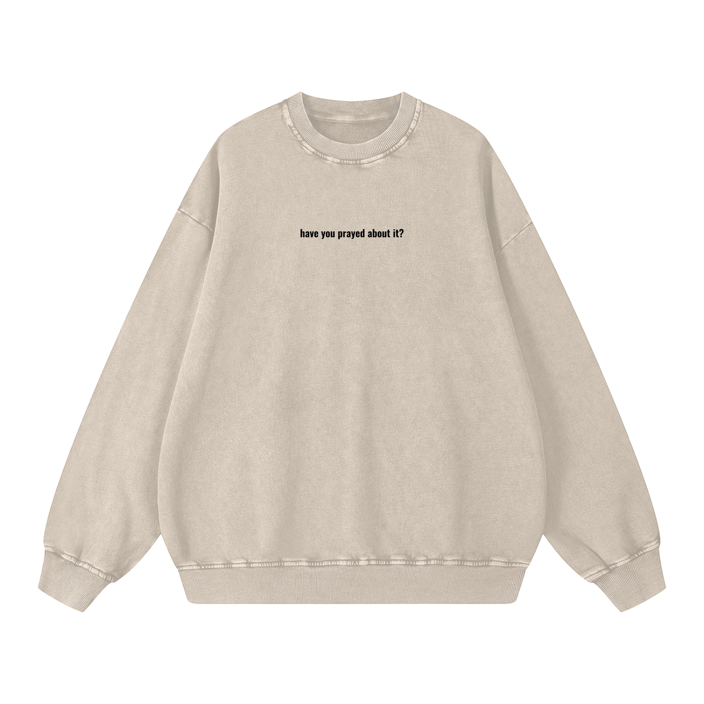 Vintage Prayed About It Sweatshirt